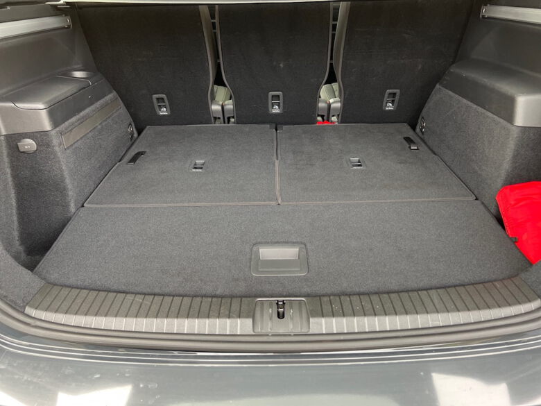 Kofferraum des VW Touran Intermediate Van